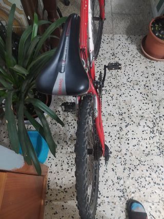 Bicicleta Anverso Roja y Blanca