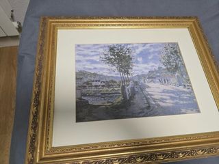 Coppia di quadri classici dorati