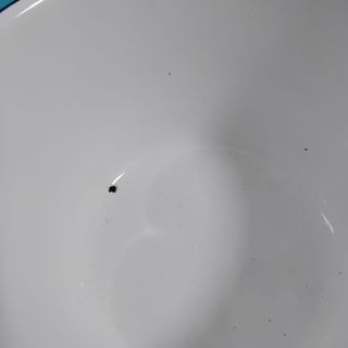 Bol metálico esmaltado floral con tapa