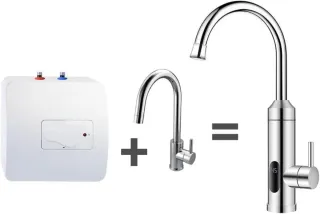 Grifo con calentador integrado nuevo