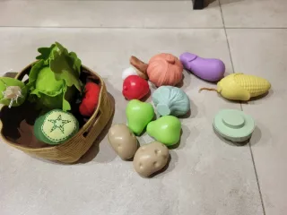 Cocina de juguete de madera