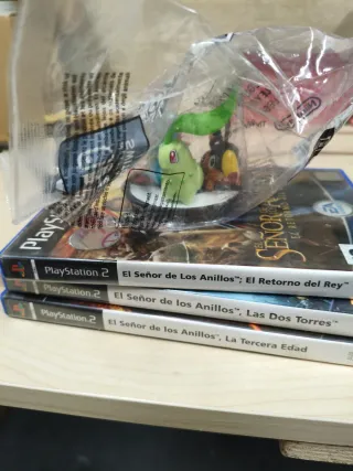 Lote 3 Juegos PS2 El Señor de los Anillos + pokemo
