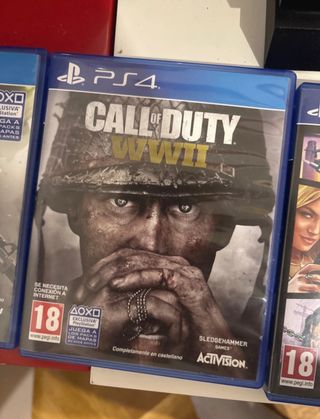 4 Juegos PS4: Call of Duty, GTA V