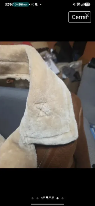 Chaqueta Aviador Hombre Borreguillo - Talla L (42)