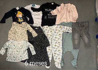 Lote Ropa Bebé 0-6 Meses