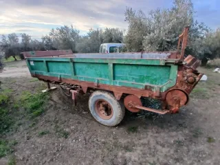 Remolque agrícola estendedor estiercol