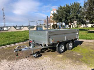 Remolque Basculante Hidráulico Laterales Abatibles