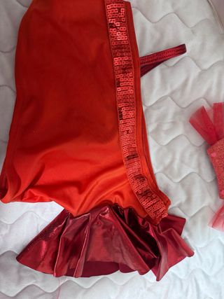 Disfraz cangrejo niña 4-6 años