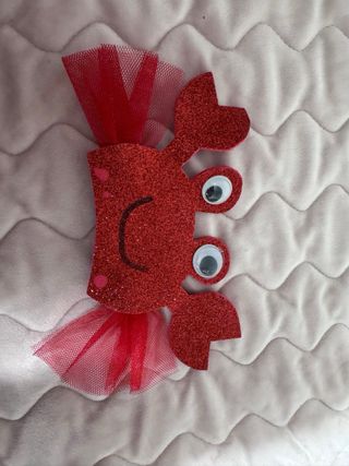 Disfraz cangrejo niña 4-6 años