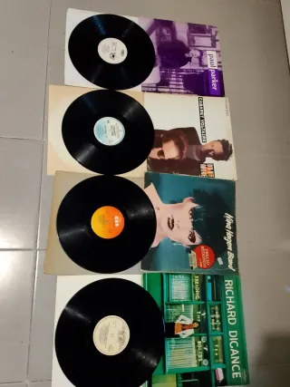 Vinilos Paul Parker, Cabaret Voltaire, Nina Hagen