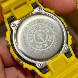 G-Shock DW-5600vt Gold's Gym edicion especial