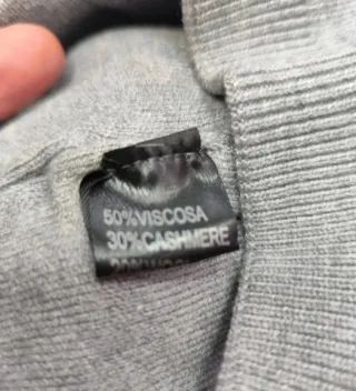 Berretto Valina unisex misto cashmere grigio