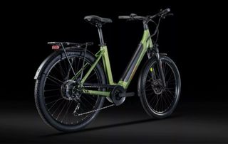Bicicleta Eléctrica Lapierre Verde Oscuro