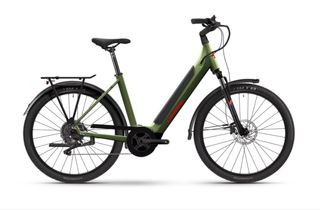 Bicicleta Eléctrica Lapierre Verde Oscuro