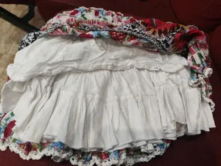 Falda Desigual Reversible Talla Única