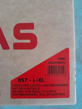 Casco Ciclismo LAS Xeno Azul Talla L/XL