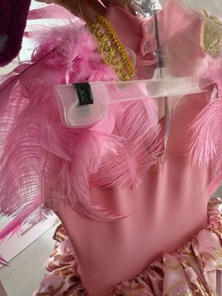 Disfraz niña rosa 5/6 años