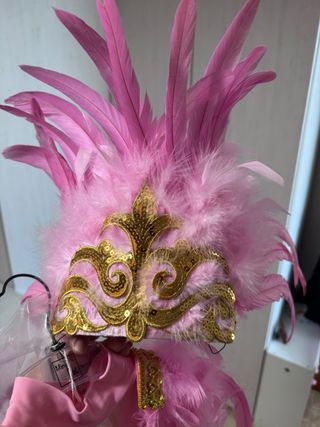 Disfraz niña rosa 5/6 años