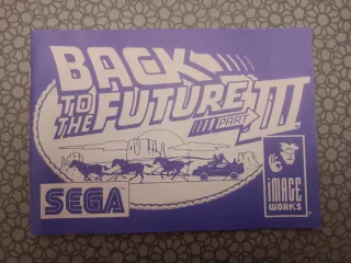 Back to the Future III Master System Sega