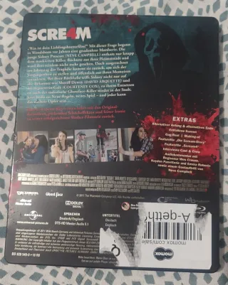 Scream 4 Steelbook Blu-ray