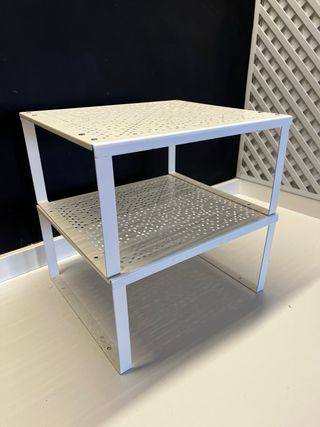 2 Estantes Organizadores Cocina Blanco