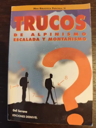 Libro Trucos de alpinismo escalada y montañismo