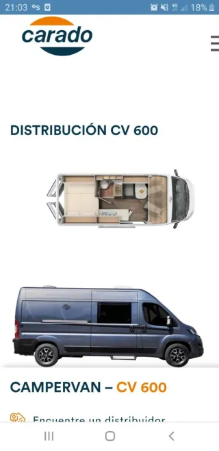 Camper Carado VLow 600.