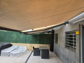 2 Toldos de jardín 4x3m