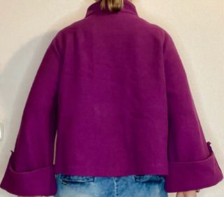 Chaqueta Purificación García Morada