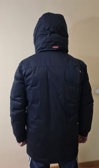 Trenca Holubar Azul Marino Semi Larga