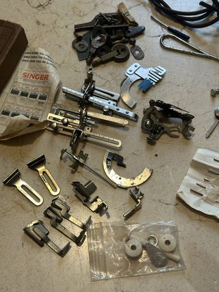 Accesorios originales Singer antiguos (1900–1930)