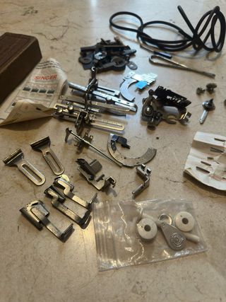 Accesorios originales Singer antiguos (1900–1930)