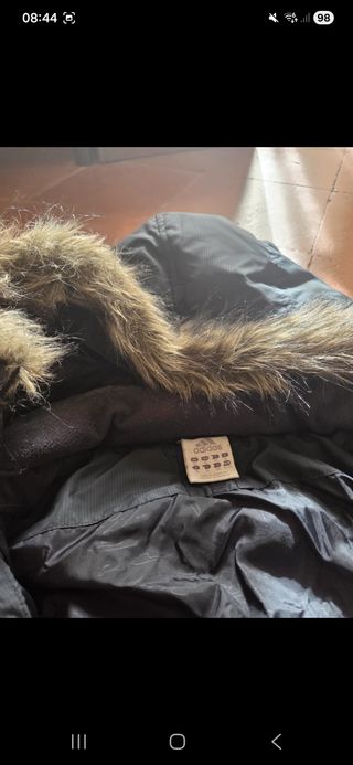 Parka Adidas uomo nera con cappuccio