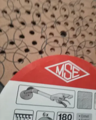 Lija circular MSE 225 mm