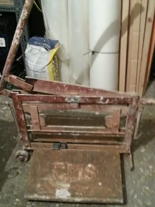 Cortadora de ladrillos de tabiquería gran formato