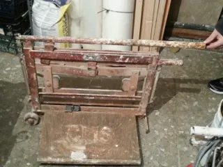 Cortadora de ladrillos de tabiquería gran formato