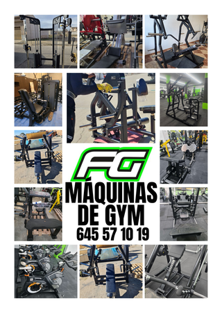 Máquinas de Gimnasio FG - Venta Profesional