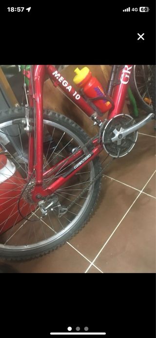 Bicicleta MTB Grisley Roja