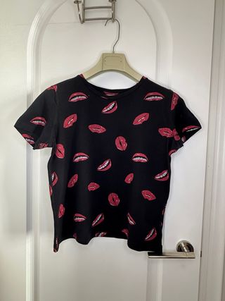 Camiseta Pull&Bear labios