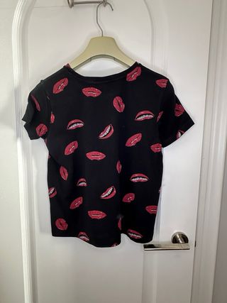 Camiseta Pull&Bear labios