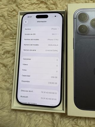 iPhone 17 Pro 256GB Azul Marino