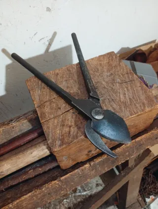 Tijeras de podar antiguas,forja
