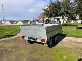 Remolque Basculante Hidráulico Laterales Abatibles