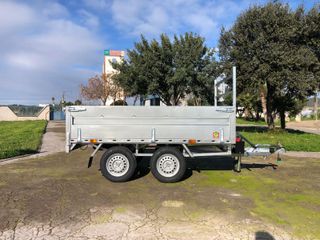 Remolque Basculante Hidráulico Laterales Abatibles