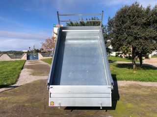 Remolque Basculante Hidráulico Laterales Abatibles