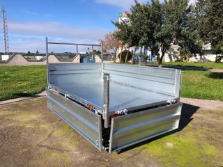 Remolque Basculante Hidráulico Laterales Abatibles