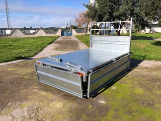 Remolque Basculante Hidráulico Laterales Abatibles