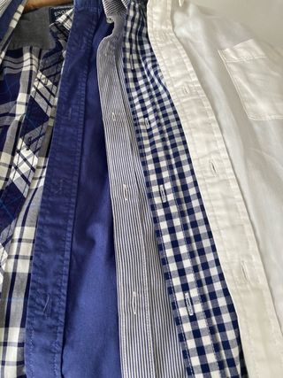 Lote 5 camisas de varias marcas en perfecto estado