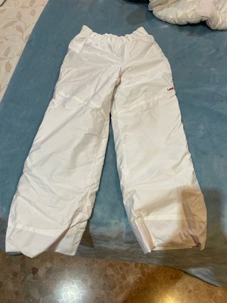 Pantalón de esquí blanco