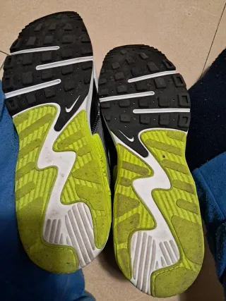 Zapatillas Nike Air Max Verde y Blanco